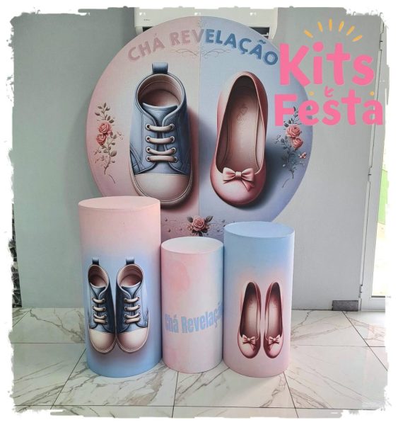 cha revelação, decoração de festa, kit, ilha de sao miguel