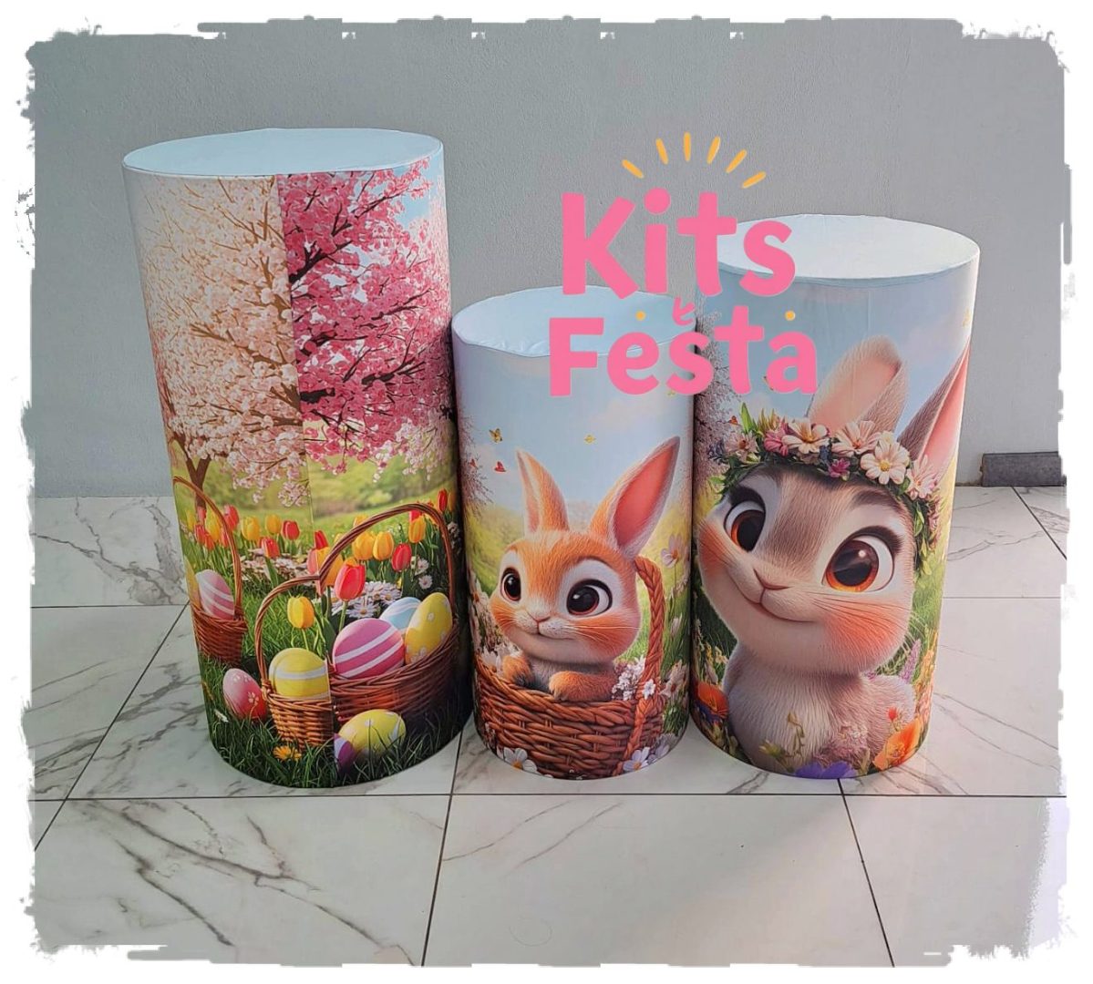 COELHINHA, pascoa, decoração de festa, kit, ilha de sao miguel