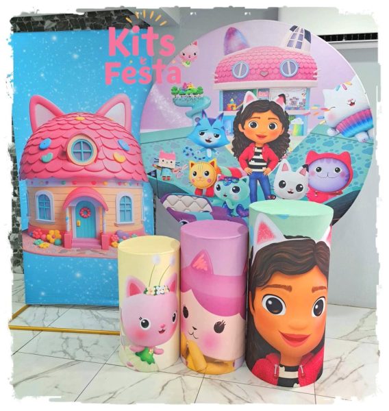 gaby e os gatos, decoração de festa, kit, ilha de sao miguel, balões