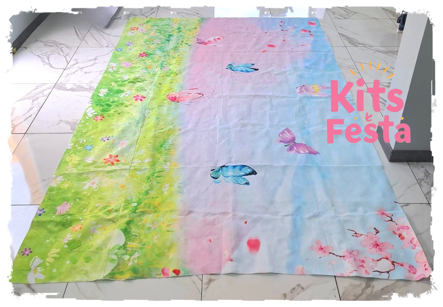 decoração de festa, kit, ilha de sao miguel, balões, batizado, borboletas, tapete