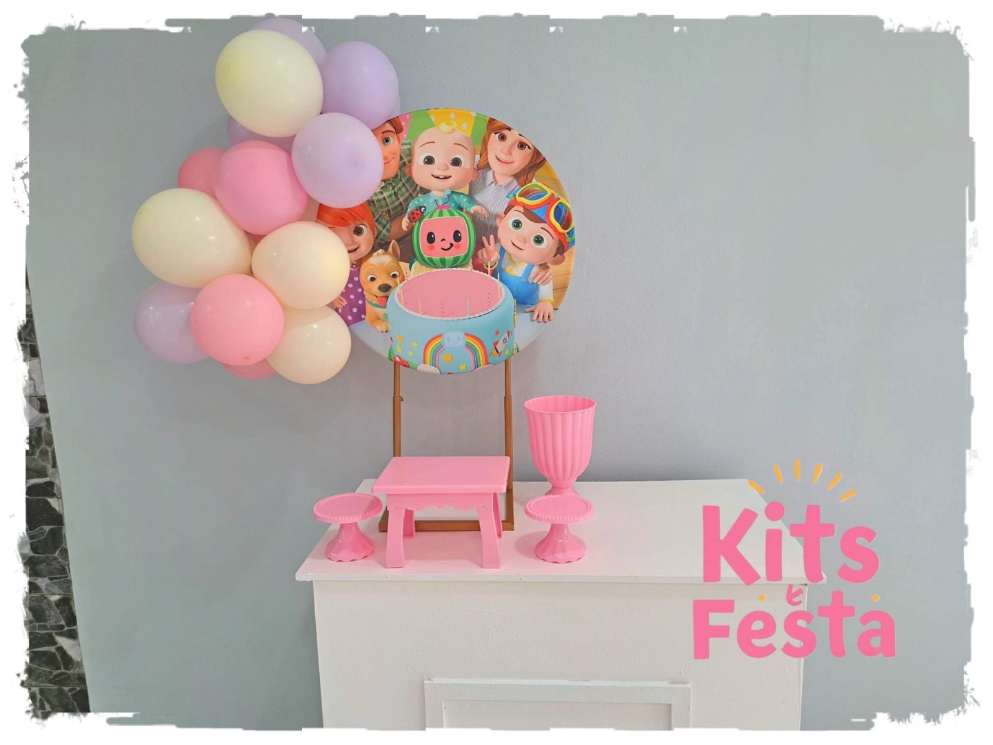 cocomelon, decoração de festas, ilha de sao miguel, açores,