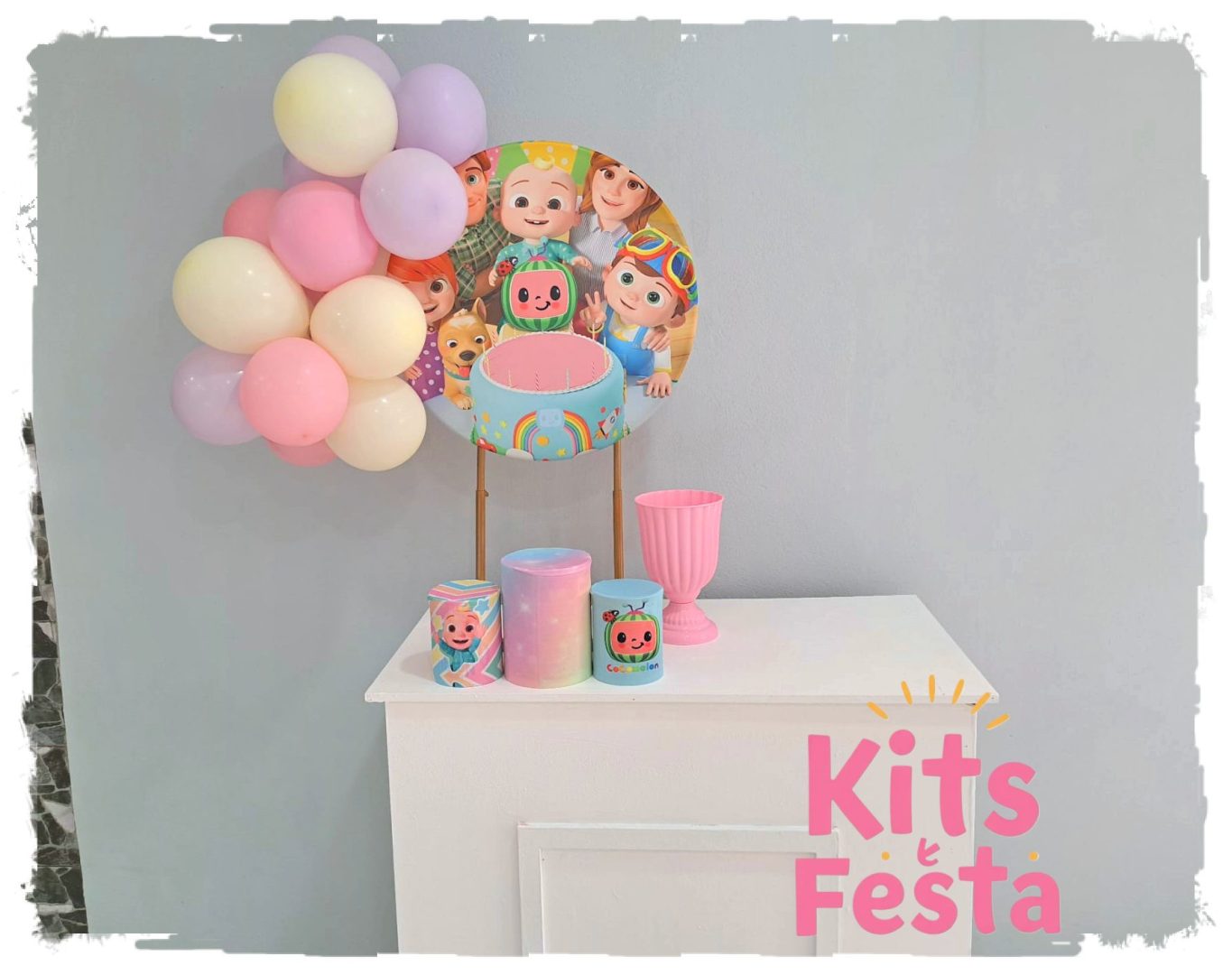 cocomelon, decoração de festas, ilha de sao miguel, açores,