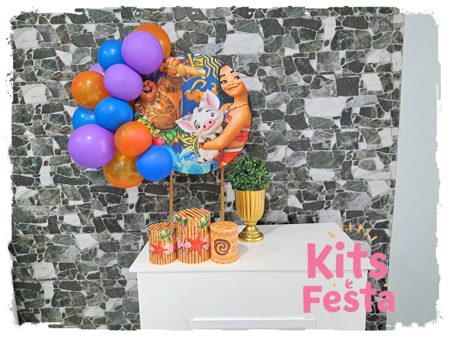 moana, mesa, mini, decoração de festas, ilha de sao miguel, açores,