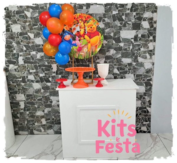 ursinho pooh, mesa, mini, decoração de festas, ilha de sao miguel, açores,