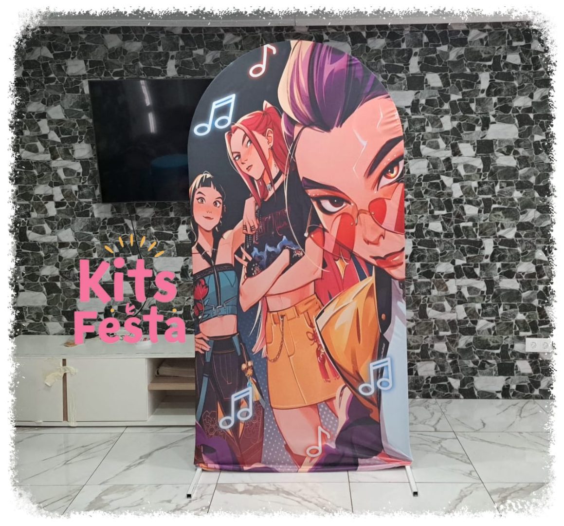 guerreiras do k-pop, decoração de festas, ilha de sao miguel, açores,