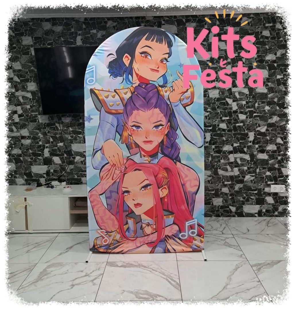 guerreiras do k-pop, decoração de festas, ilha de sao miguel, açores,