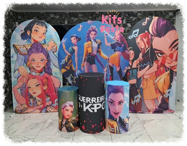 guerreiras do k-pop, decoração de festas, ilha de sao miguel, açores,