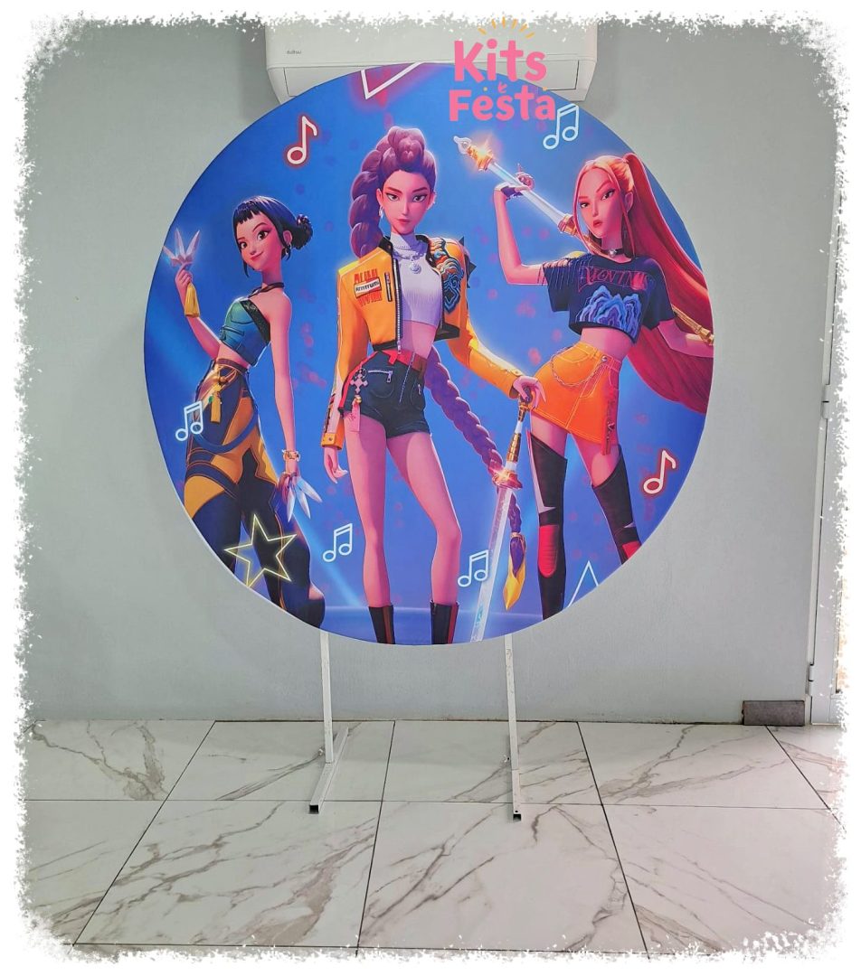 guerreiras do k-pop, decoração de festas, ilha de sao miguel, açores,