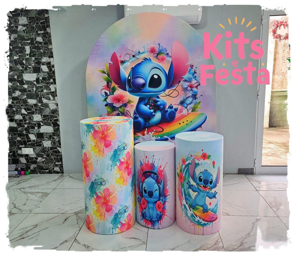 stitch, decoração de festas, ilha de sao miguel, açores,