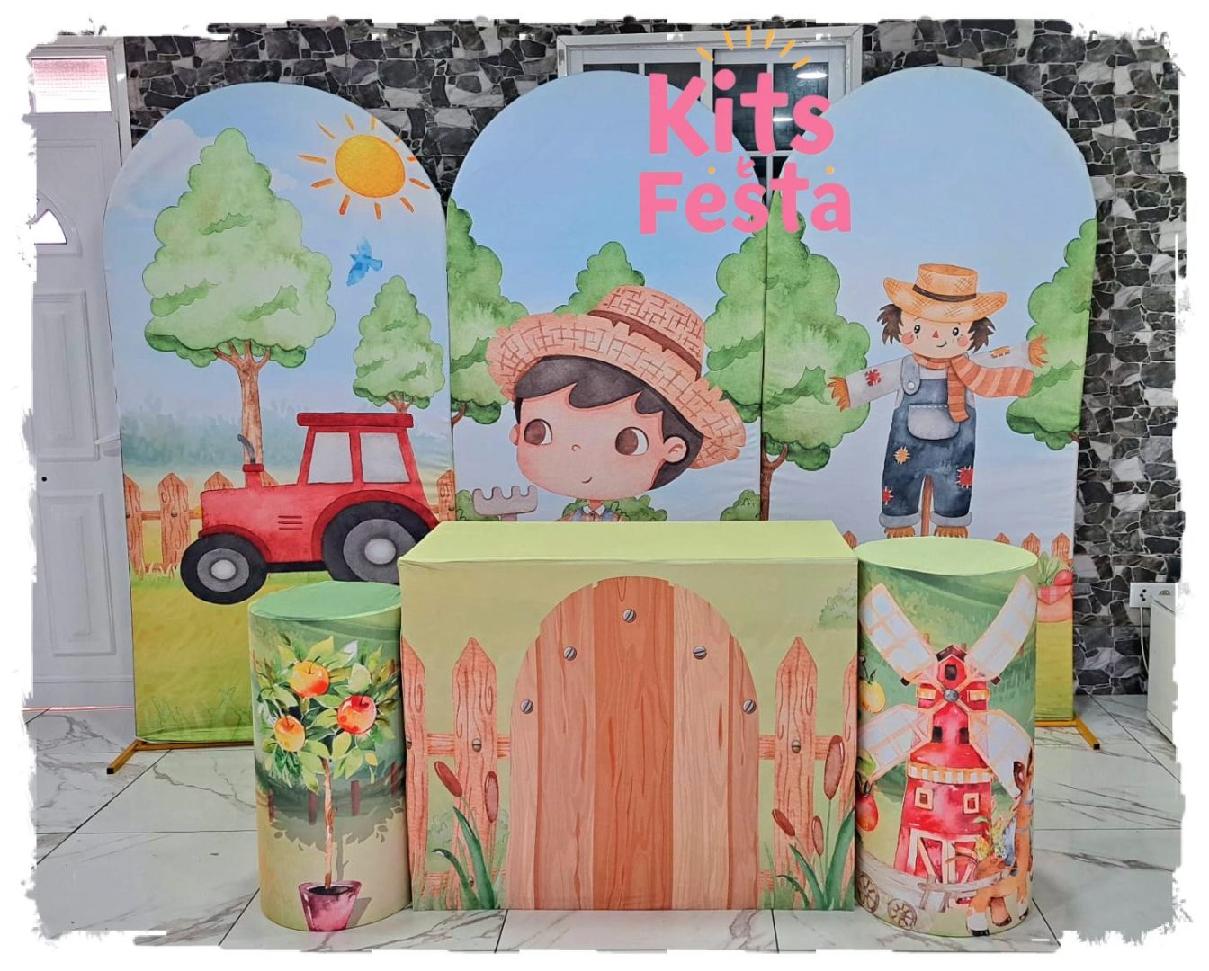 fazendinha menino, decoração de festas, ilha de sao miguel, açores,