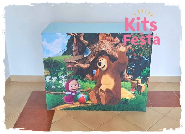 MESA masha e o urso, aluguer na ilha de são miguel, açores. festas, decorações