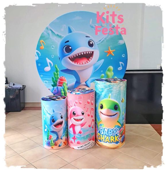 BABY SHARK, decoração de festas, ilha de sao miguel, açores,