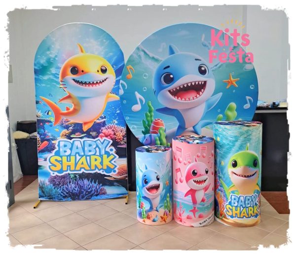 BABY SHARK, decoração de festas, ilha de sao miguel, açores,