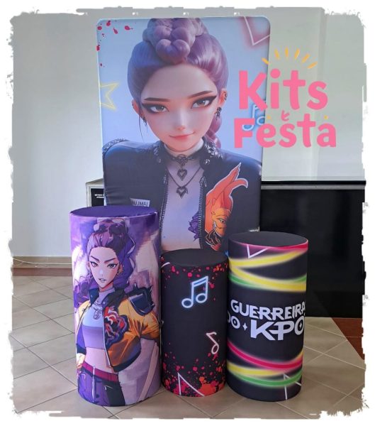 guerreiras do k-pop, decoração de festas, ilha de sao miguel, açores,