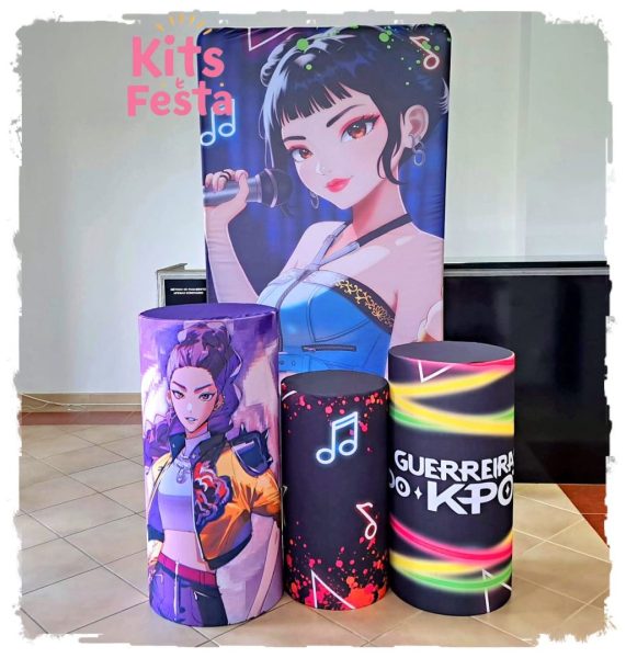 GUERREIRAS DO K-POP ZOEY KIT guerreiras do k-pop, decoração de festas, ilha de sao miguel, açores,