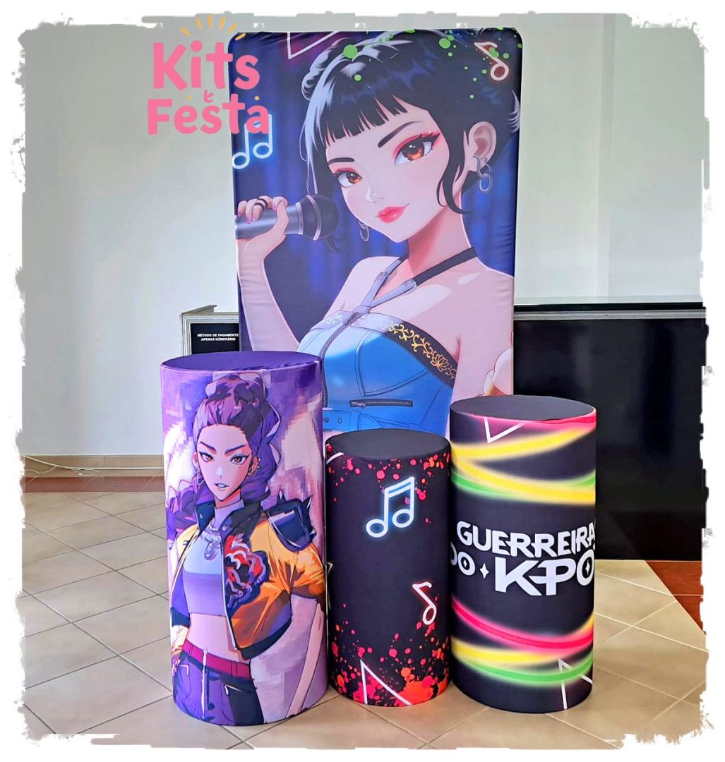 GUERREIRAS DO K-POP ZOEY KIT guerreiras do k-pop, decoração de festas, ilha de sao miguel, açores,