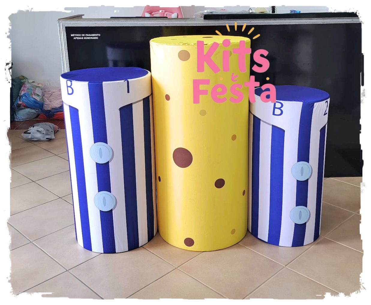 banana de pijamas, kit festa, decoração. Ilha de são Miguel, açores.