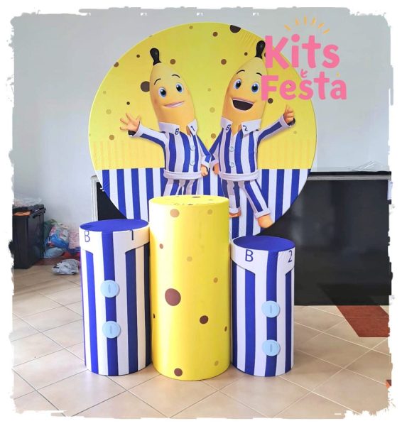 banana de pijamas, kit festa, decoração. Ilha de são Miguel, açores.