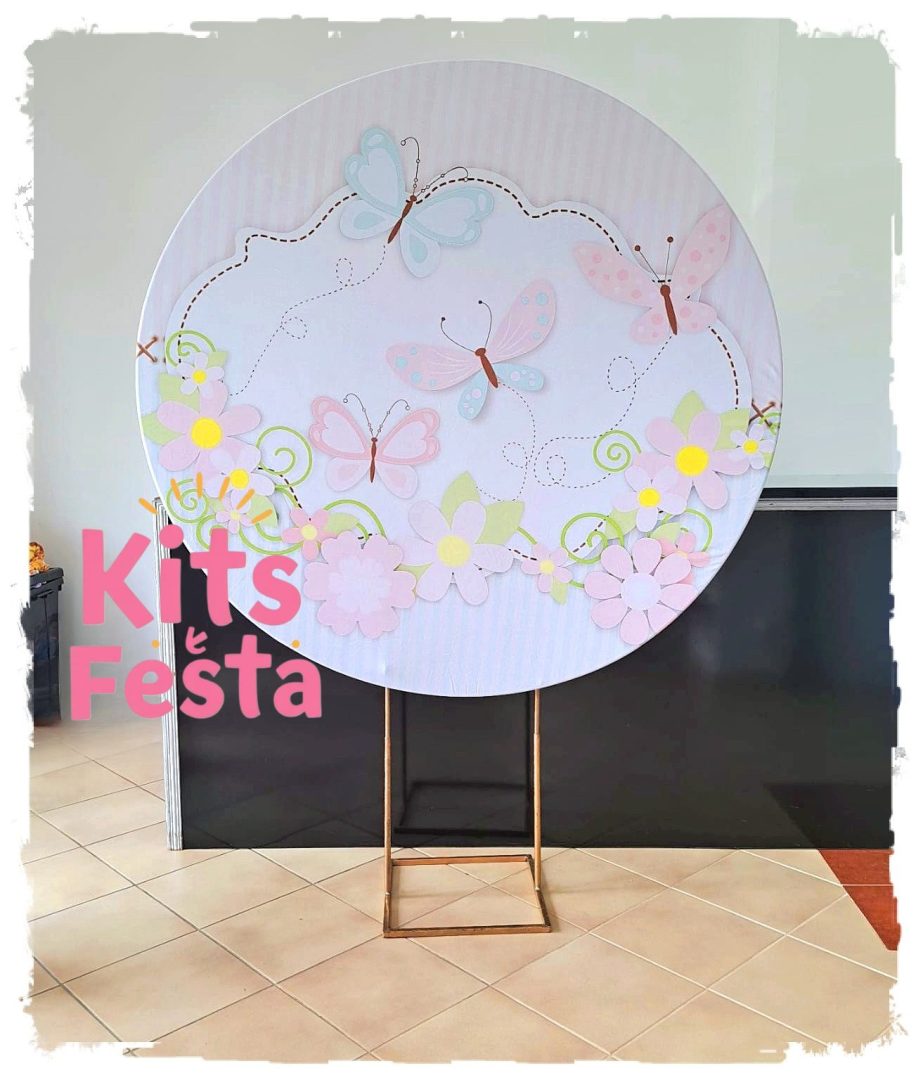 borboletas, menina, kit festa, decoração. Ilha de são Miguel, açores.