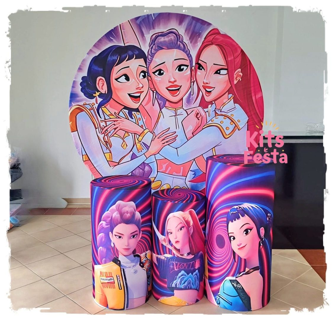 guerreiras do k-pop, decoração, ilha de sao miguel