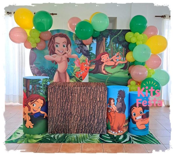Tarzan Decoração, kit festa, aniversário.