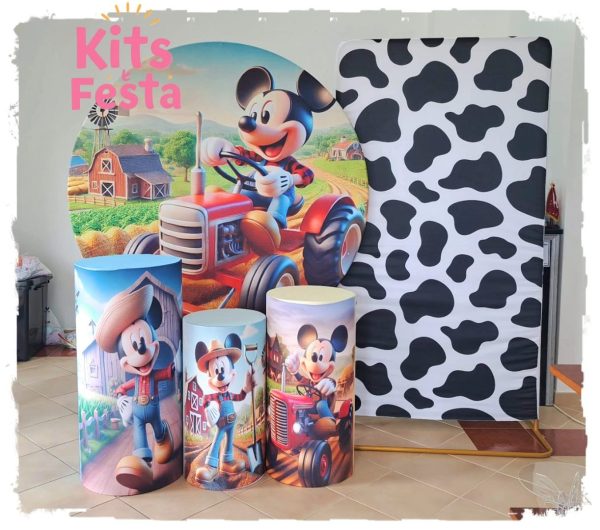 mickey fazendeiro, quinta, kit festa, decoração. Ilha de são Miguel, açores.