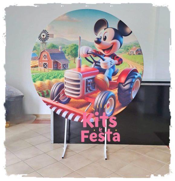 mickey fazendeiro, quinta, kit festa, decoração. Ilha de são Miguel, açores.