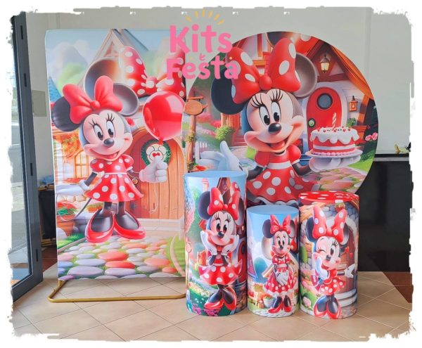 minnie, kit festa, decoração. Ilha de são Miguel, açores.
