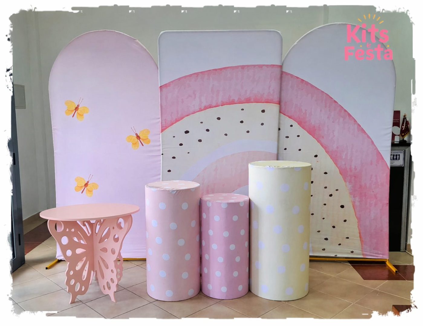 ARCO IRIS 3 PAINEIS MESA KIT