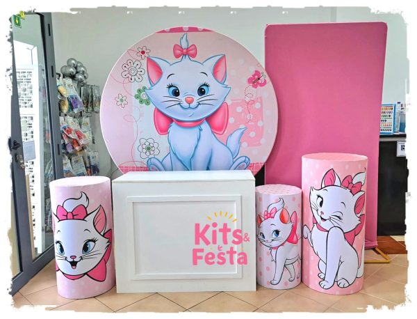 Gatinha Marie, Kits Festa, aluguer, decoração, aniversário, ilha de são miguel, açores