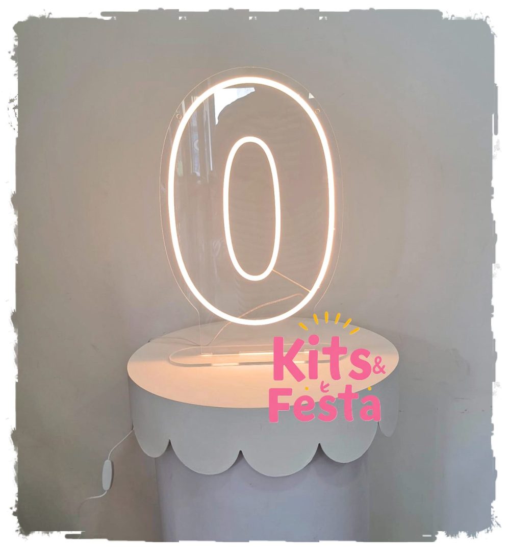 Número Luminoso em Led 0, ideal para dar um charme a qualquer decoração! - Image 1