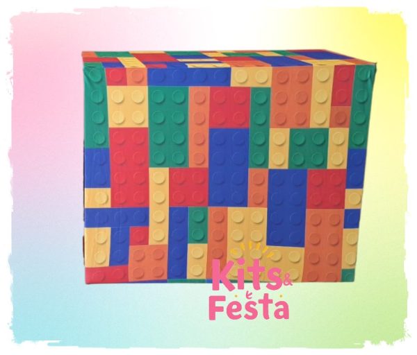 Lego 1 Painel, 1 mesa + 3 cilindros Kit Festa Decoração, Ilha de São Miguel. 6 LEGO, decoração de festas, ilha de sao miguel, açores,