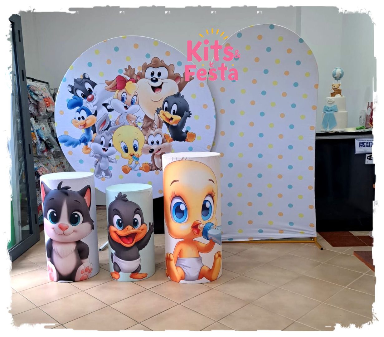 looney tunes, decoração de festas, ilha de sao miguel, açores,