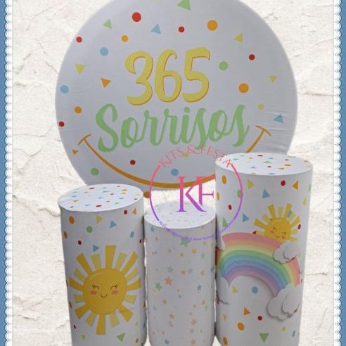 Kit Festa Aniversario 365 sorrisos