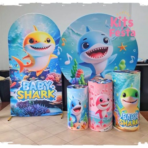 BABY SHARK, decoração de festas, ilha de sao miguel, açores,
