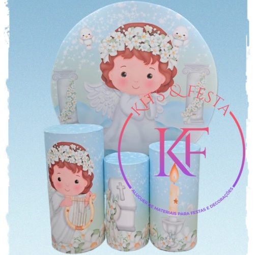 batizado menina, kit festa, ilha de sao miguel, açores. Decoração