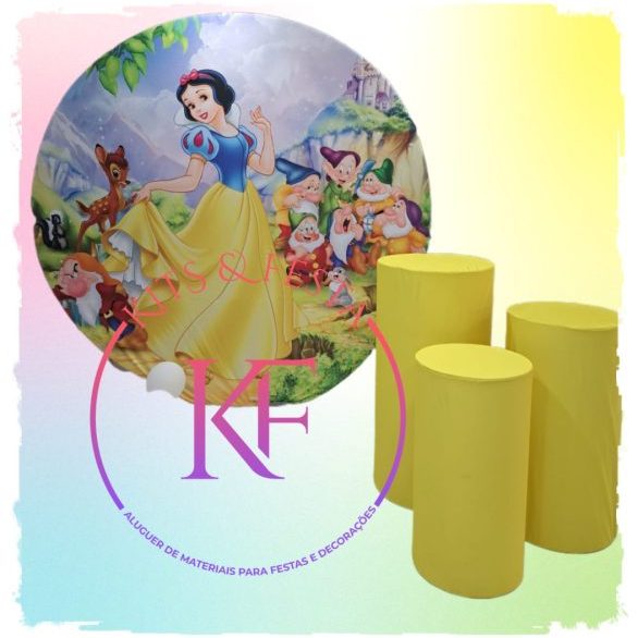 Branca de Neve, kitfesta, ilha de são miguel, açores, decoração, aniversario