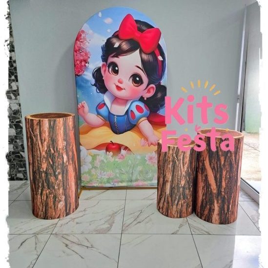 Branca de neve, kit festa, decoração. Ilha de são Miguel, açores.