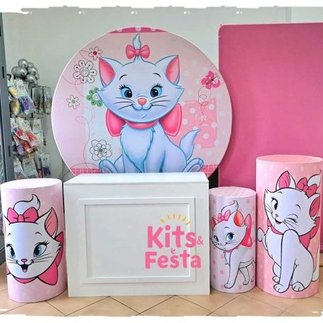 Gatinha Marie, Kits Festa, aluguer, decoração, aniversário, ilha de são miguel, açores