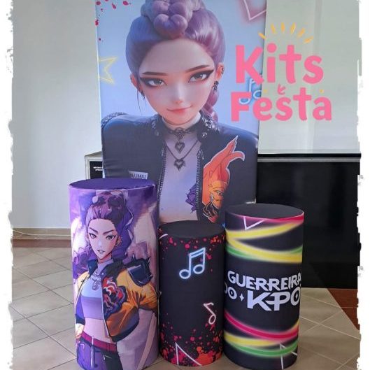 guerreiras do k-pop, decoração de festas, ilha de sao miguel, açores,
