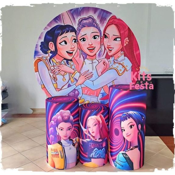 guerreiras do k-pop, decoração, ilha de sao miguel