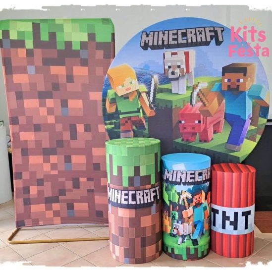 minecraft, decoração de festas, ilha de sao miguel, açores,