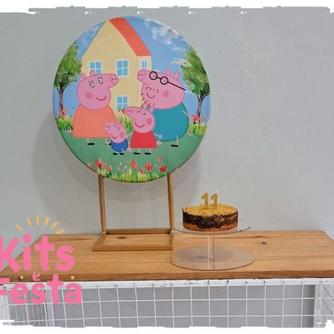 peppa, decoração de festa, kit, ilha de sao miguel
