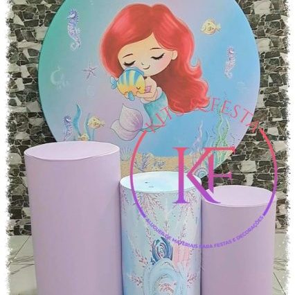 Sereia, Kits Festa, aluguer, decoração, aniversário, ilha de são miguel, açores