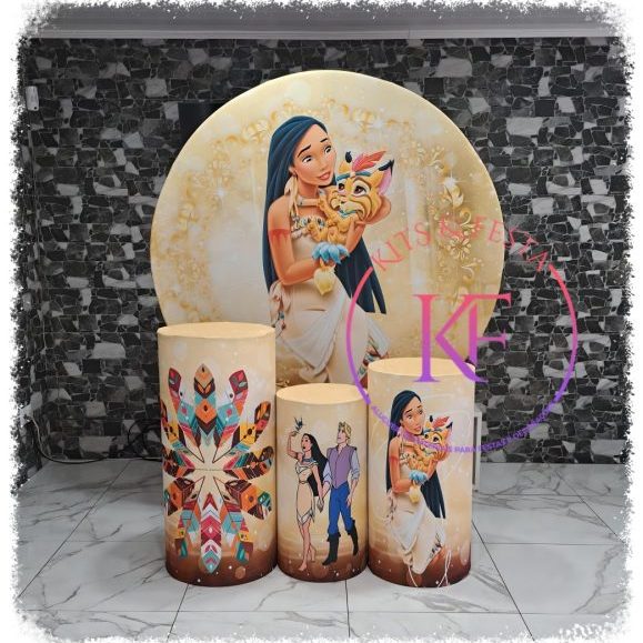 Pocanhotas, Kits Festa, aluguer, decoração, aniversário, ilha de são miguel, açores