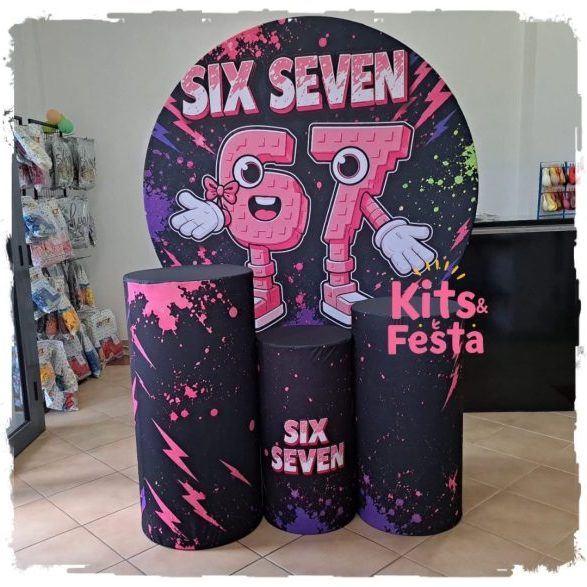 six seven menina, kits e festa, anviersario, decoração, ilha de sao miguel, açores