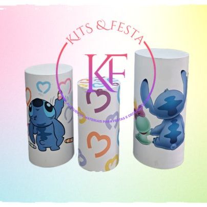 Stitch kit festa decoração aniversário