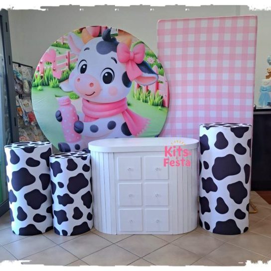 VAQUINHA BEBE COM BIBROM 2 PAINEIS KIT + MESA2